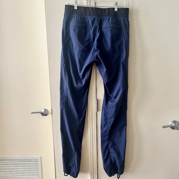 Men’s Lululemon Seawall Track Pant 2.0 Deep Navy / Black Size Large - Picture 6 of 10